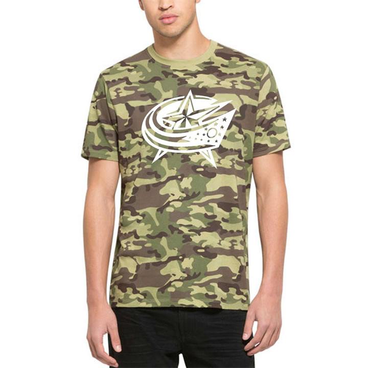 Columbus Blue Jackets '47 Alpha T-Shirt Camo,We sell and wholesale Columbus Blue Jackets '47 Alpha T-Shirt Camo on line form chian!